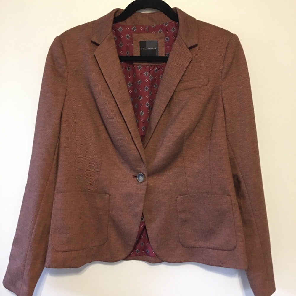 The Limited Patch Pocket Structured Blazer